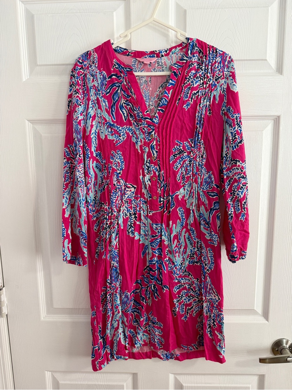 hot pink tunic dress Lilly Pulitzer | Dresses | Lilly Pulitzer Floral Major icon